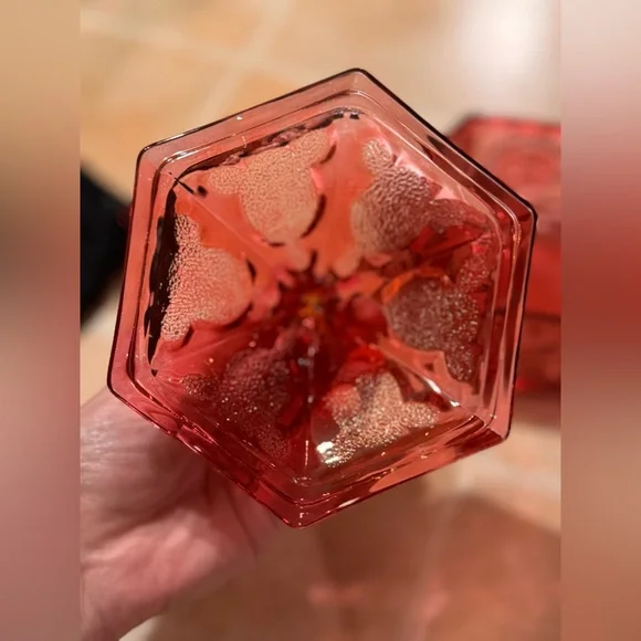 Vintage Tiara Indiana Glass Dish w/lid✨ - Picture 6 of 15